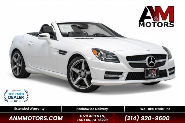 used 2015 Mercedes-Benz SLK-Class car, priced at $16,990