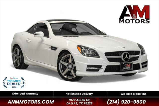 used 2015 Mercedes-Benz SLK-Class car, priced at $17,990