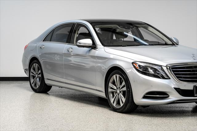 used 2015 Mercedes-Benz S-Class car, priced at $27,990