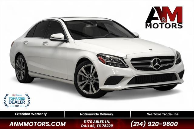 used 2019 Mercedes-Benz C-Class car, priced at $19,490