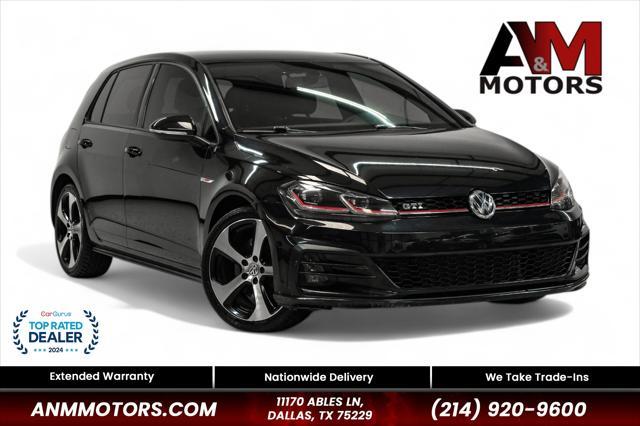 used 2018 Volkswagen Golf GTI car, priced at $16,990