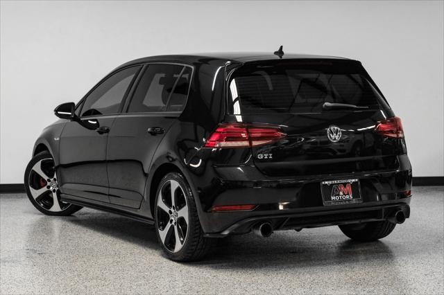 used 2018 Volkswagen Golf GTI car, priced at $16,990