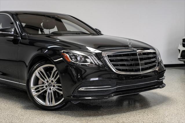 used 2020 Mercedes-Benz S-Class car, priced at $39,990