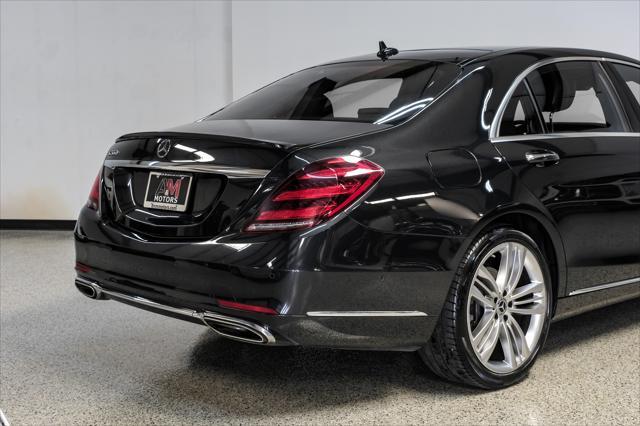 used 2020 Mercedes-Benz S-Class car, priced at $39,990