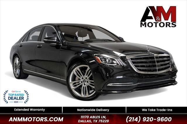 used 2020 Mercedes-Benz S-Class car, priced at $39,990