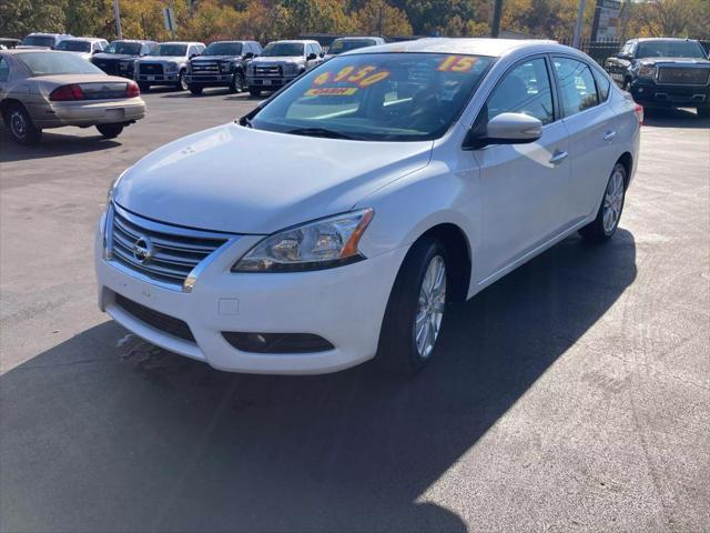 used 2015 Nissan Sentra car, priced at $3,950