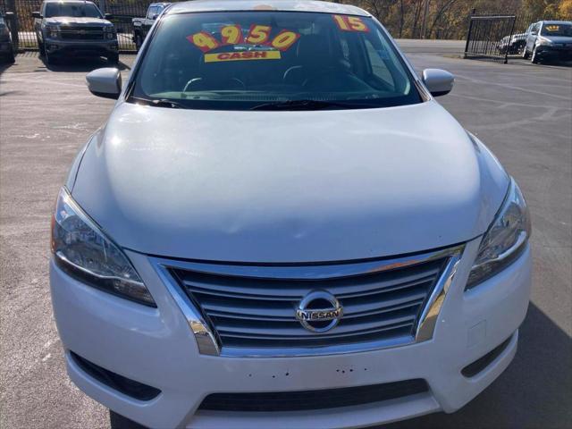 used 2015 Nissan Sentra car, priced at $3,950