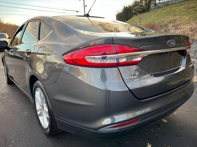 used 2018 Ford Fusion car, priced at $12,265