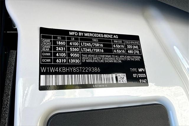 new 2025 Mercedes-Benz Sprinter 2500 car, priced at $64,609