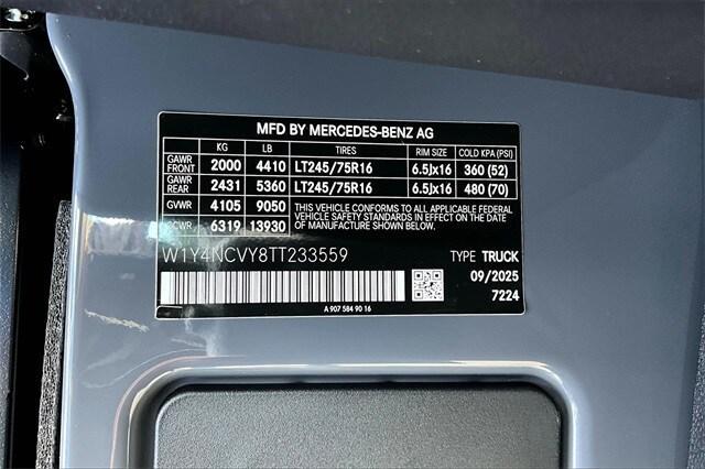 new 2026 Mercedes-Benz Sprinter 2500 car, priced at $82,605