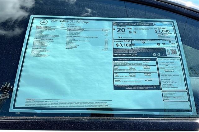 new 2026 Mercedes-Benz AMG GLE 53 car, priced at $101,535