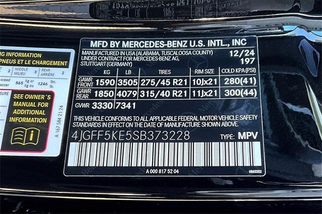 new 2025 Mercedes-Benz GLS 450 car, priced at $103,080