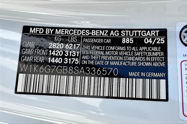 new 2025 Mercedes-Benz S-Class car, priced at $140,040