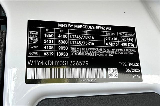 new 2025 Mercedes-Benz Sprinter 2500 car, priced at $60,376