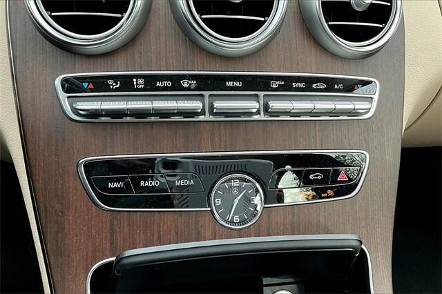 used 2021 Mercedes-Benz C-Class car, priced at $27,998