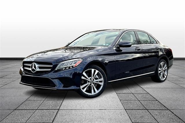 used 2021 Mercedes-Benz C-Class car, priced at $27,998