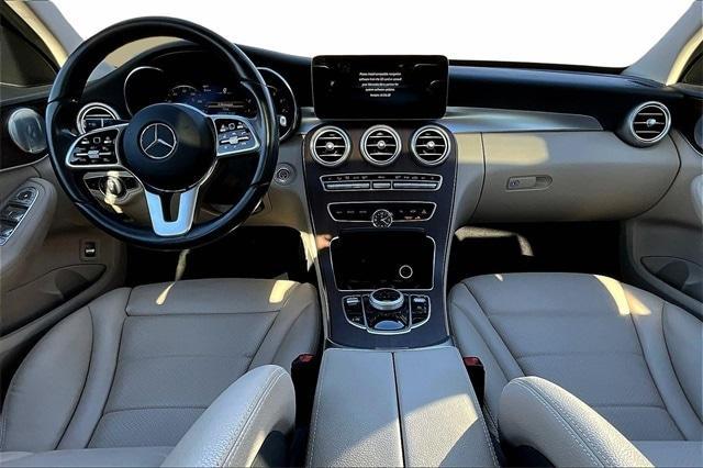 used 2021 Mercedes-Benz C-Class car, priced at $27,998