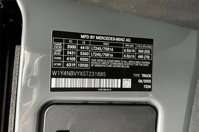 new 2025 Mercedes-Benz Sprinter 2500 car, priced at $79,288