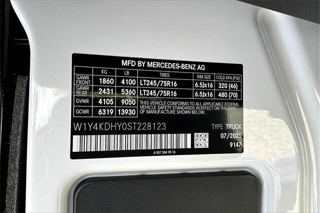 new 2025 Mercedes-Benz Sprinter 2500 car, priced at $69,221