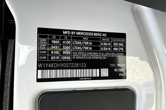 new 2025 Mercedes-Benz Sprinter 2500 car, priced at $60,376