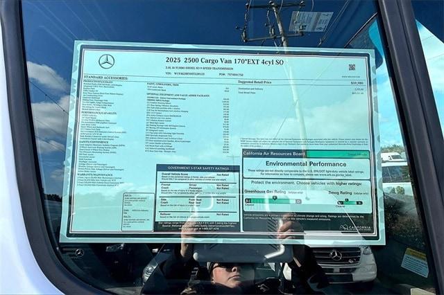 new 2025 Mercedes-Benz Sprinter 2500 car, priced at $60,376