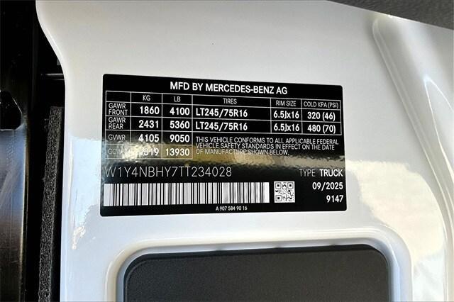 new 2026 Mercedes-Benz Sprinter 2500 car, priced at $69,308