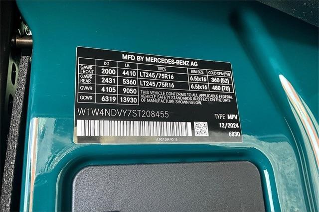 new 2025 Mercedes-Benz Sprinter 2500 car, priced at $85,624