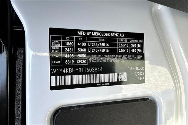 new 2026 Mercedes-Benz Sprinter 2500 car, priced at $62,779