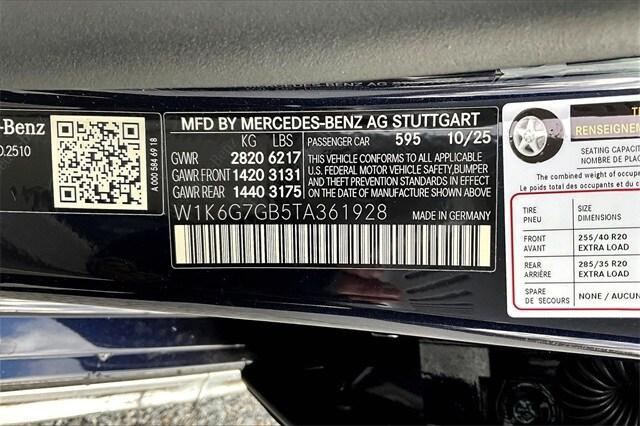 new 2026 Mercedes-Benz S-Class car, priced at $150,135