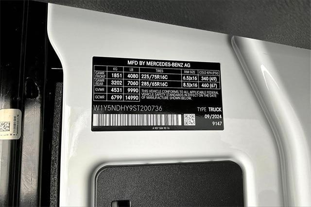 new 2025 Mercedes-Benz Sprinter 3500 car, priced at $75,398