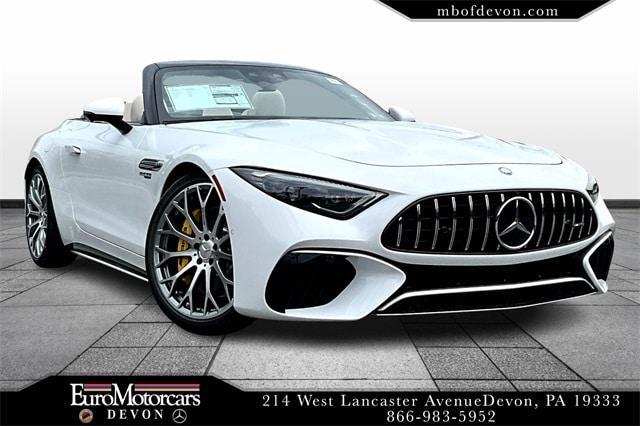 new 2026 Mercedes-Benz AMG SL 55 car, priced at $165,755