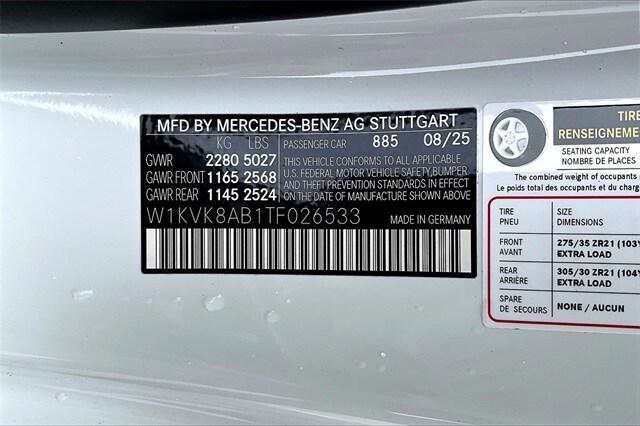 new 2026 Mercedes-Benz AMG SL 55 car, priced at $165,755