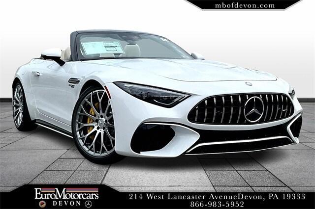 new 2026 Mercedes-Benz AMG SL 55 car, priced at $165,755
