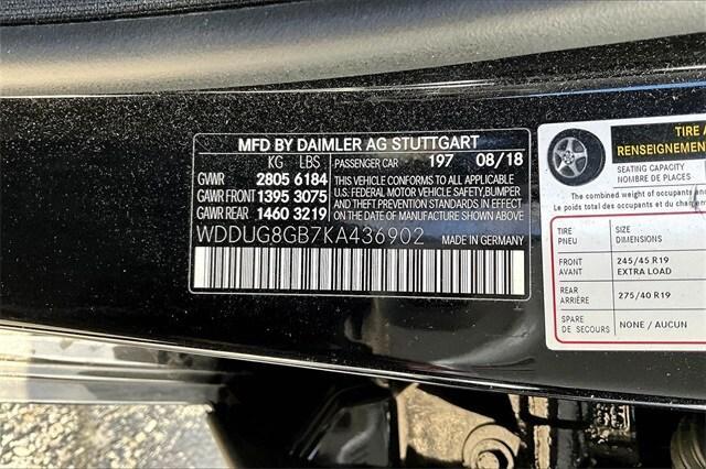 used 2019 Mercedes-Benz S-Class car, priced at $39,527