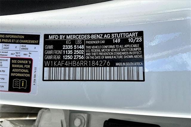 used 2024 Mercedes-Benz C-Class car, priced at $41,834