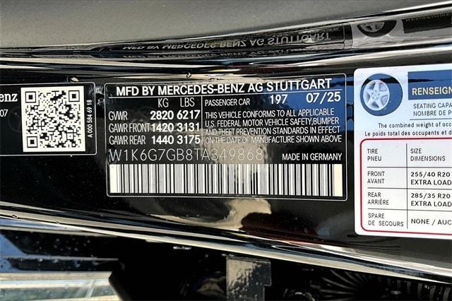 new 2026 Mercedes-Benz S-Class car, priced at $141,835