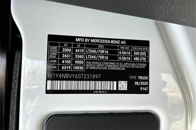new 2025 Mercedes-Benz Sprinter 2500 car, priced at $77,697