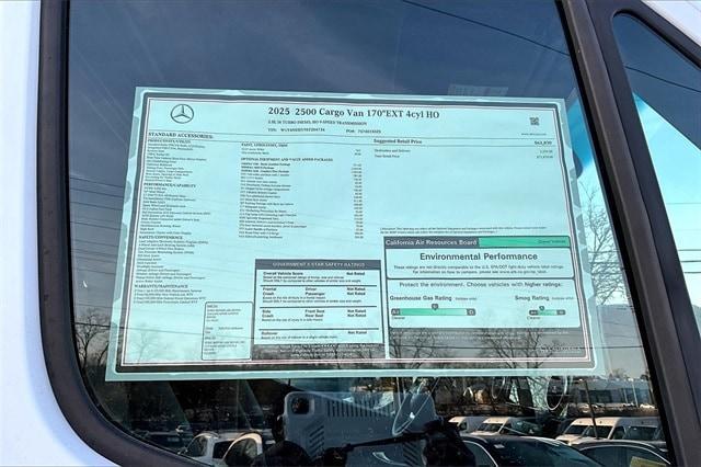 new 2025 Mercedes-Benz Sprinter 2500 car, priced at $72,878