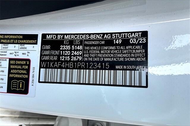 used 2023 Mercedes-Benz C-Class car, priced at $35,844