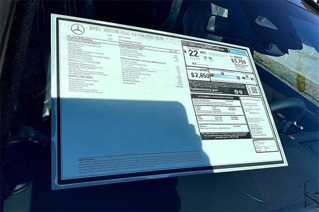 new 2026 Mercedes-Benz AMG GLC 43 car, priced at $79,790