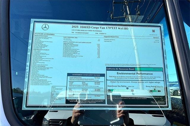 new 2025 Mercedes-Benz Sprinter 3500XD car, priced at $67,403