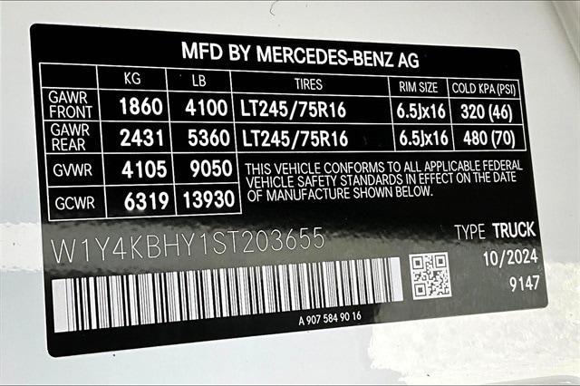 new 2025 Mercedes-Benz Sprinter 2500 car, priced at $63,190