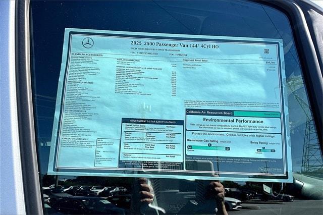 new 2025 Mercedes-Benz Sprinter 2500 car, priced at $75,331