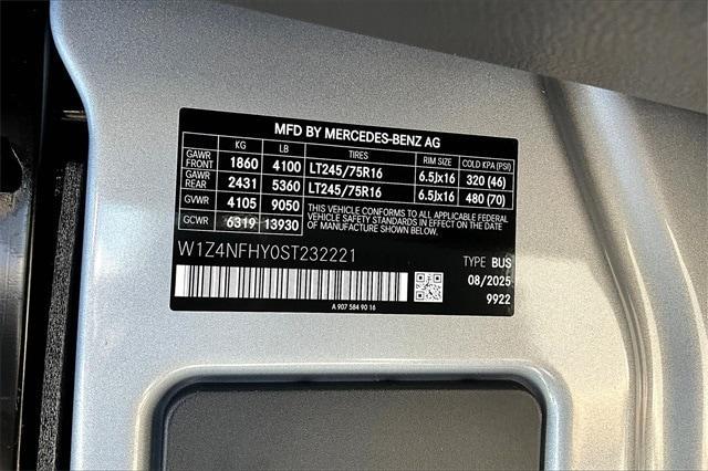 new 2025 Mercedes-Benz Sprinter 2500 car, priced at $75,331