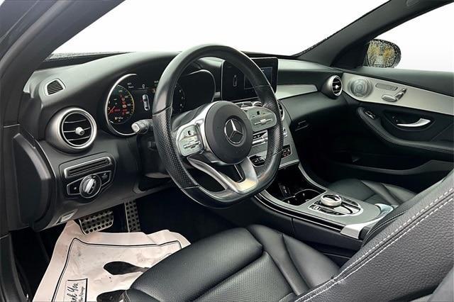 used 2021 Mercedes-Benz C-Class car, priced at $27,497