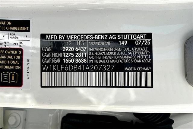 new 2026 Mercedes-Benz AMG E 53 car, priced at $108,825