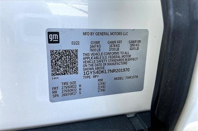 used 2022 Cadillac Escalade car, priced at $74,885