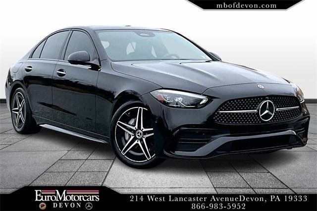 used 2024 Mercedes-Benz C-Class car, priced at $39,455