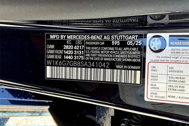 new 2025 Mercedes-Benz S-Class car, priced at $155,760