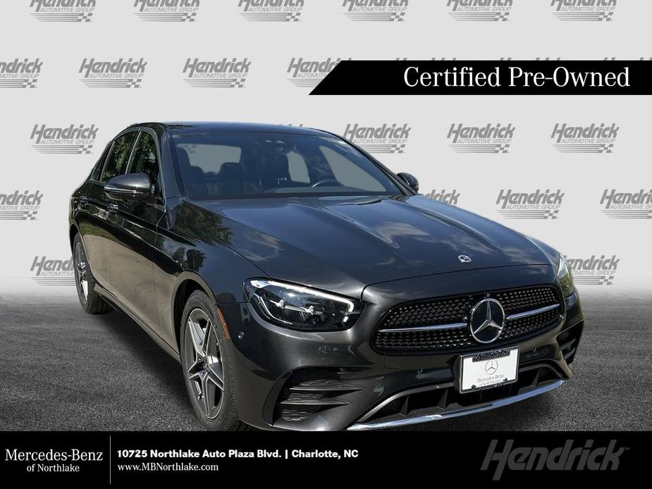 used 2023 Mercedes-Benz E-Class car, priced at $49,999